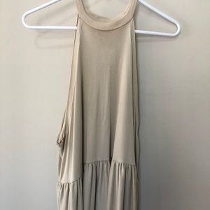 Flowy Tank Top with ruffled bottom